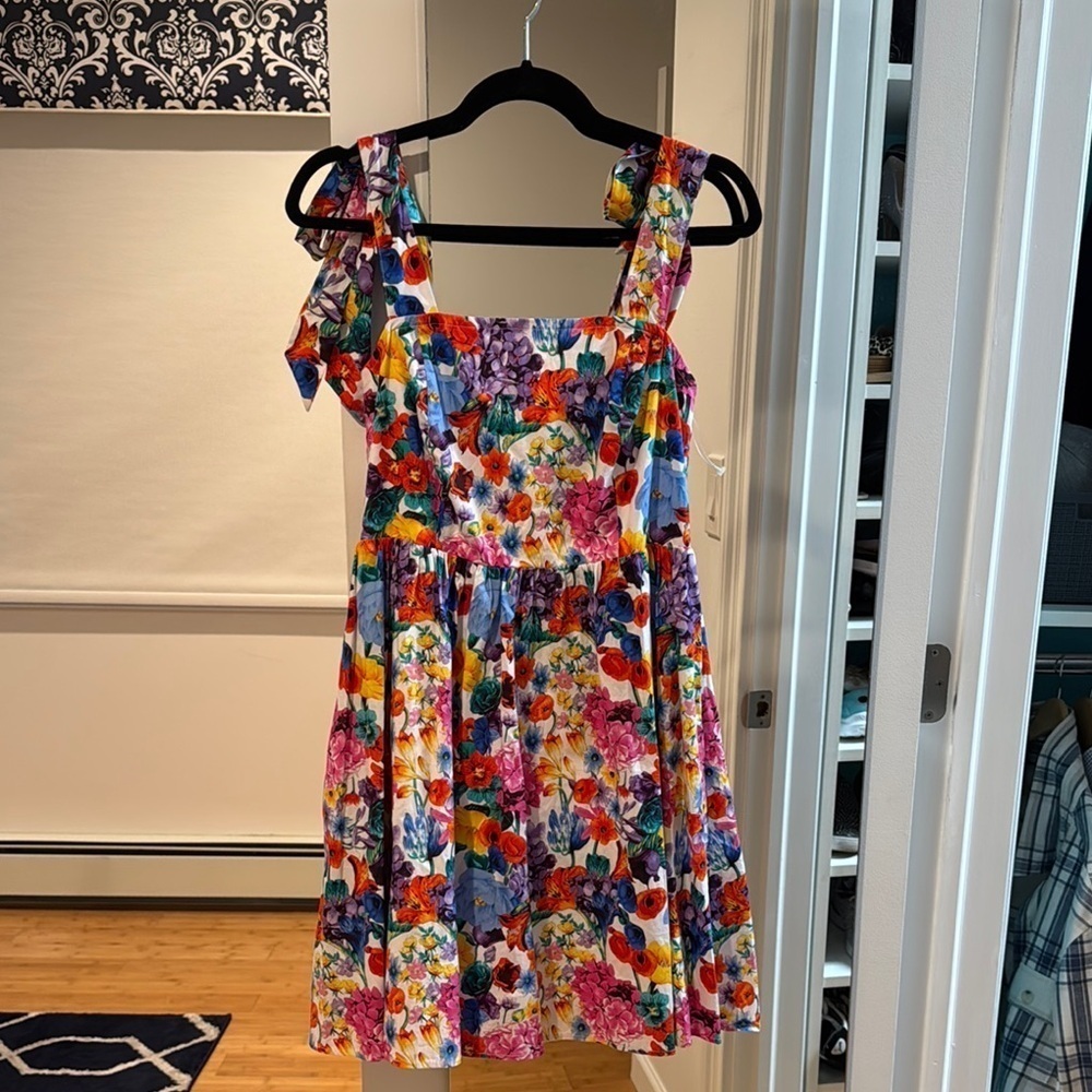 NWOT New York & Company Colorful Floral Dress
